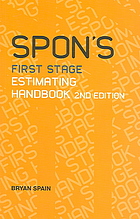 Spon's First Stage Estimating Handbook