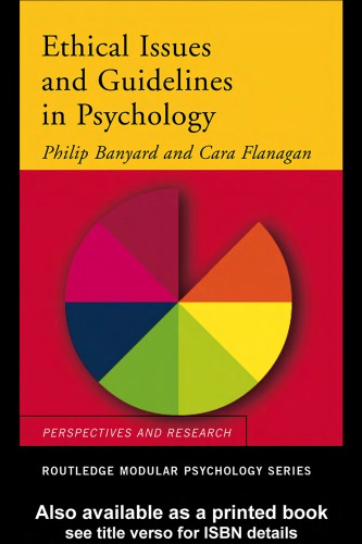 Ethical Issues and Guidelines in Psychology