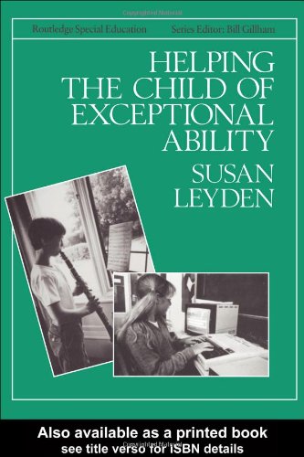 Helping the Child with Exceptional Ability