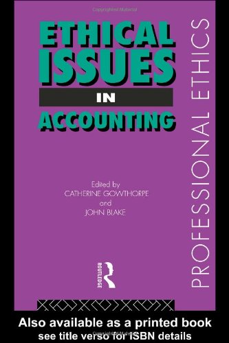 Ethical Issues in Accounting