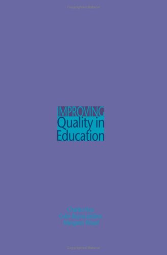 Improving Quality in Education