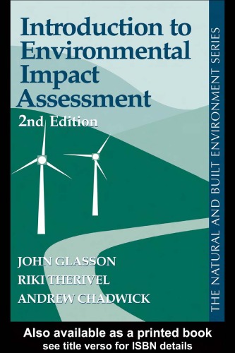 Introduction to Environmental Impact Assessment