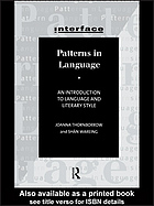 Patterns in Language