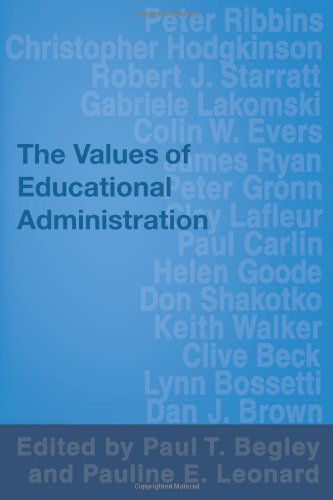 The Values of Educational Administration