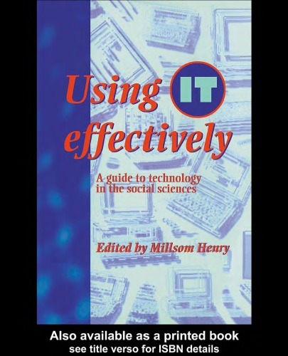 Using It Effectively