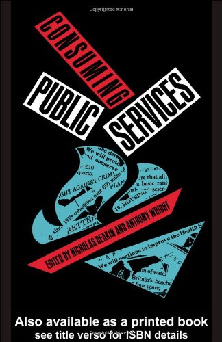 Consuming Public Services