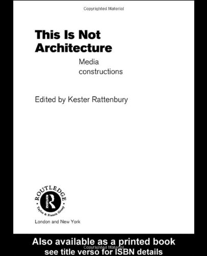 This Is Not Architecture