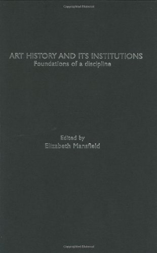Art History and Its Institutions