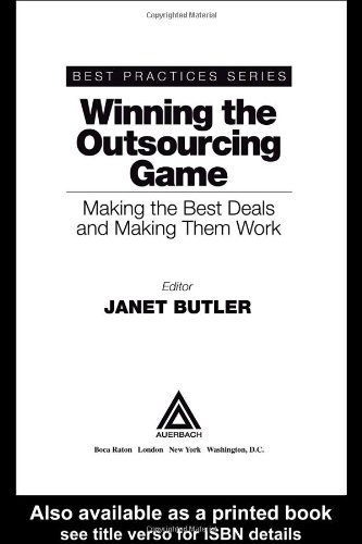 Winning the Outsourcing Game