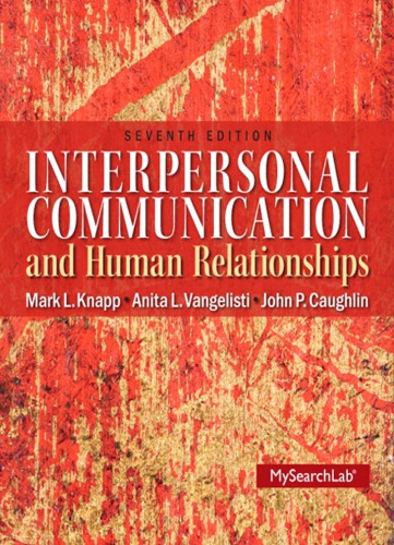 Interpersonal Communication &amp; Human Relationships