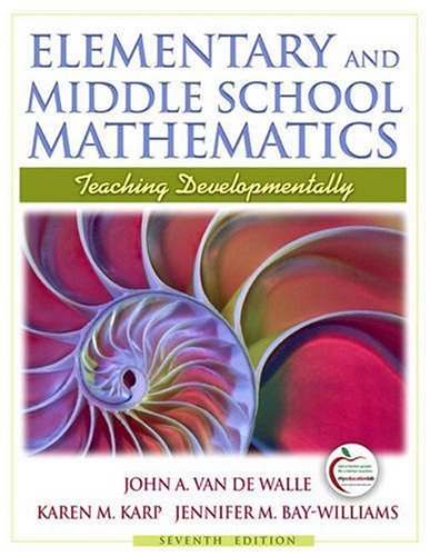 Elementary and Middle School Mathematics