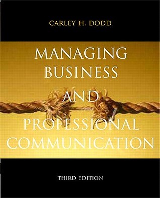 Managing Business &amp; Professional Communication