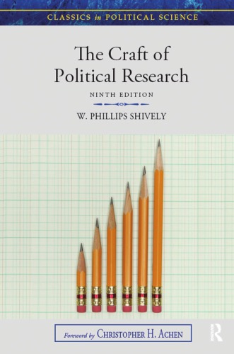 The Craft of Political Research (Pearson Classics in Political Science (Quality))