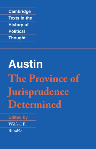 The province of jurisprudence determined