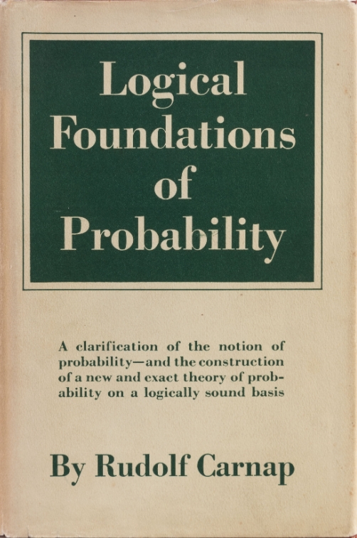 Logical Foundations of Probability