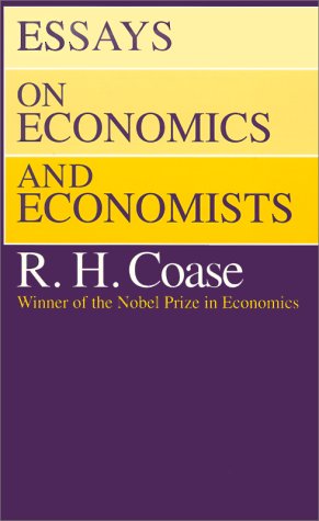 Essays on Economics and Economists