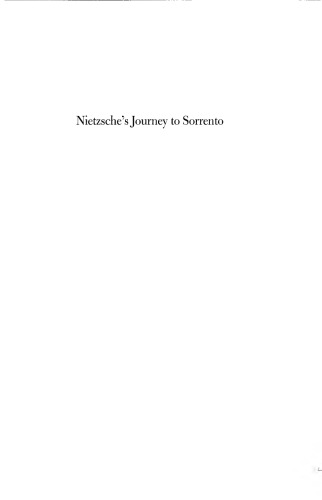 Nietzsche's Journey to Sorrento