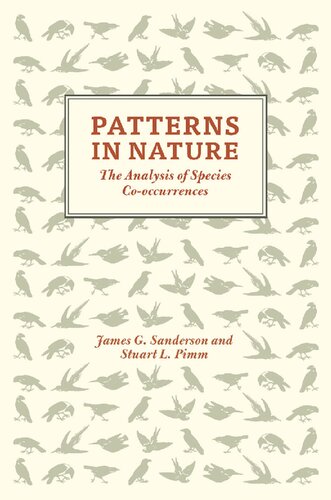 Patterns in Nature. The Analysis of Species Co-Occurrences