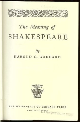 The Meaning of Shakespeare