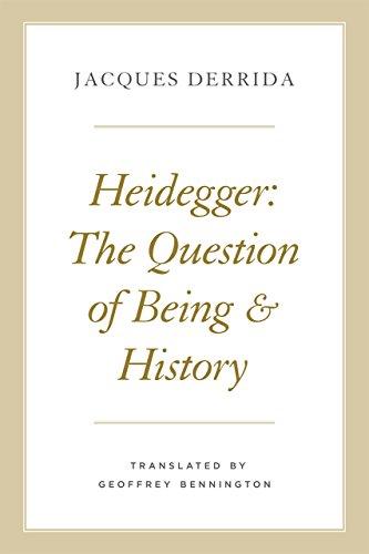 Heidegger : The Question of Being and History