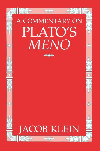 A Commentary on Plato's Meno