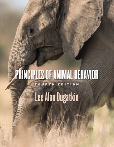 Principles of animal behavior