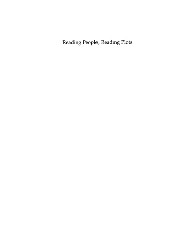 Reading People, Reading Plots