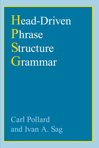 Head-Driven Phrase Structure Grammar