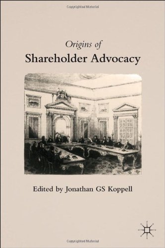 Origins of Shareholder Advocacy