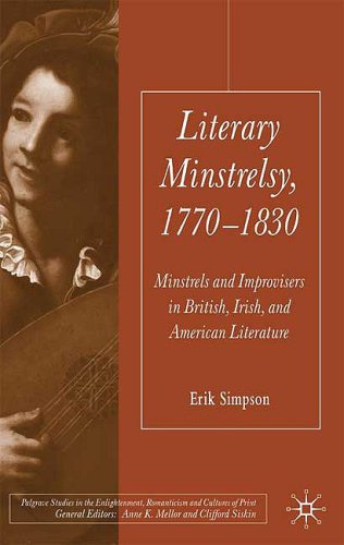 Literary Minstrelsy, 1770-1830