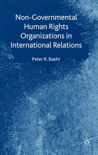 Non-Governmental Human Rights Organizations in International Relations