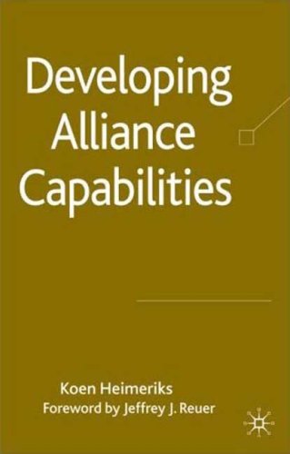 Developing Alliance Capabilities