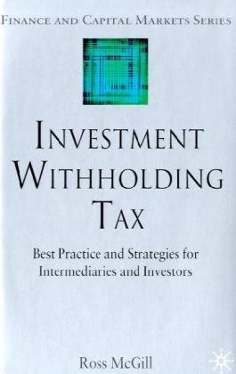 Investment Withholding Tax