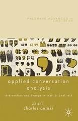 Applied Conversation Analysis