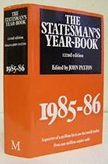 The Statesman's Year-Book : Statistical and Historical Annual of the States of the World for the Year 1985-1986