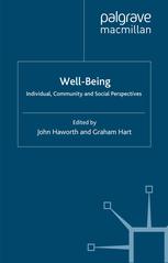 Well-being : individual, community and social perspectives