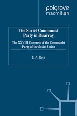 The Soviet Communist Party in Disarray