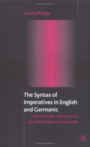 The Syntax of Imperatives in English and Germanic