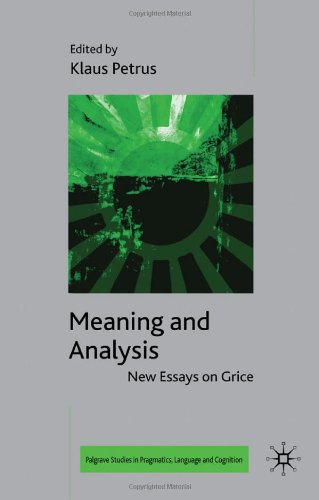 Meaning and Analysis