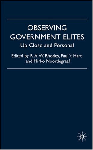 Observing government elites ;Up close and personal