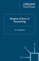 Margins of error in accounting