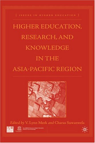 Higher Education, Research, and Knowledge in the Asia-Pacific Region.