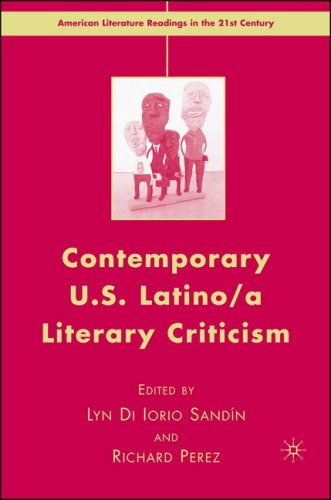 Contemporary U.S. Latino/a Literary Criticism.