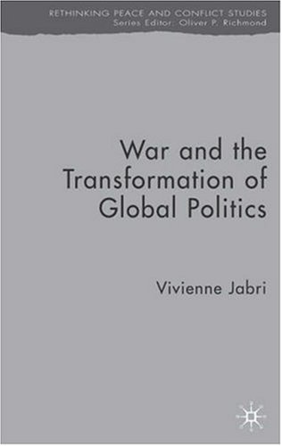 War and the Transformation of Global Politics