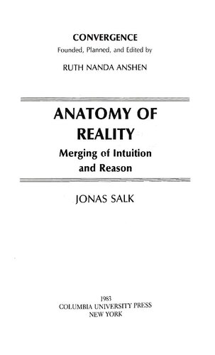 Anatomy of Reality