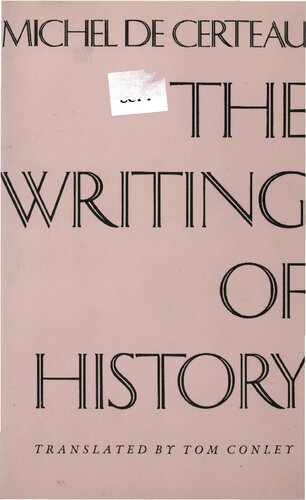 The Writing of History