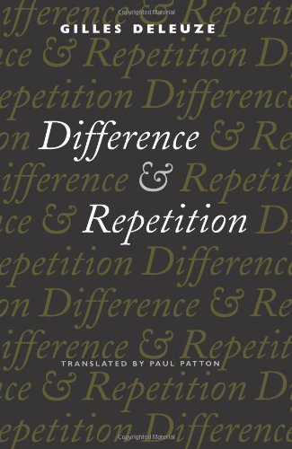 Difference and Repetition