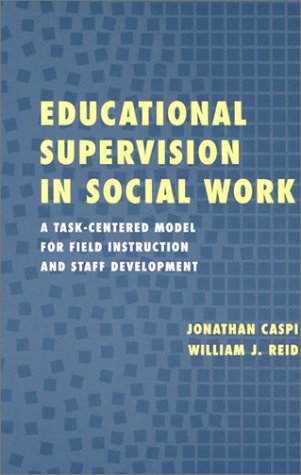 Educational Supervision in Social Work