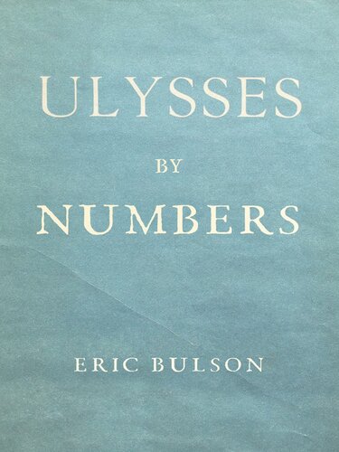 Ulysses by Numbers