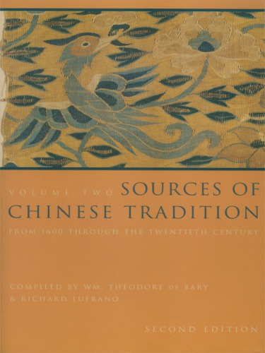 Sources of Chinese Tradition